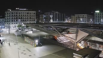 Webcam en direct Naples - Place Garibaldi