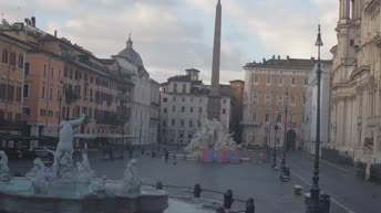 Webcam en direct Rome - Place Navone
