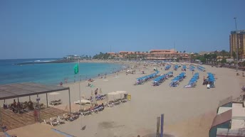 Webcam en direct La plage de Las Vistas - Tenerife